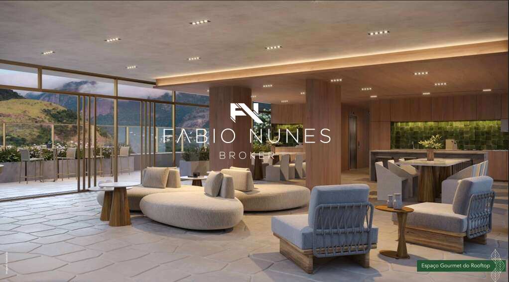 Espaço Gourmet do Rooftop. - Apartamento à venda, no Green View - Green Park Barra,  em Rio de Janeiro, Barra da Tijuca, com 2 quartos, 77,29m²