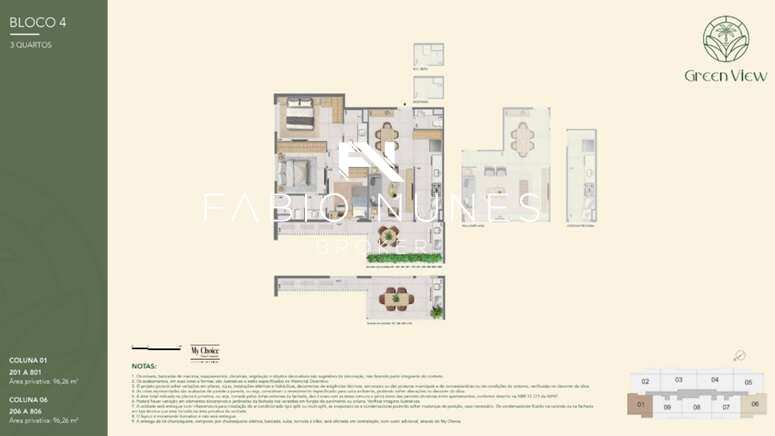 Apartamento à venda com 3 quartos, 96,26m² - Barra da Tijuca,Rio de Janeiro