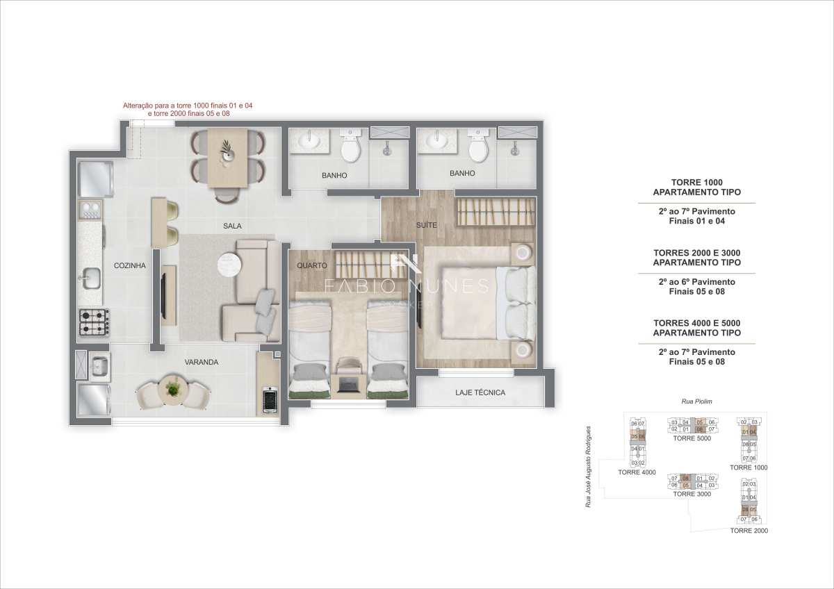 Apartamento à venda com 2 quartos, 55,00m² - Barra Olímpica,Rio de Janeiro