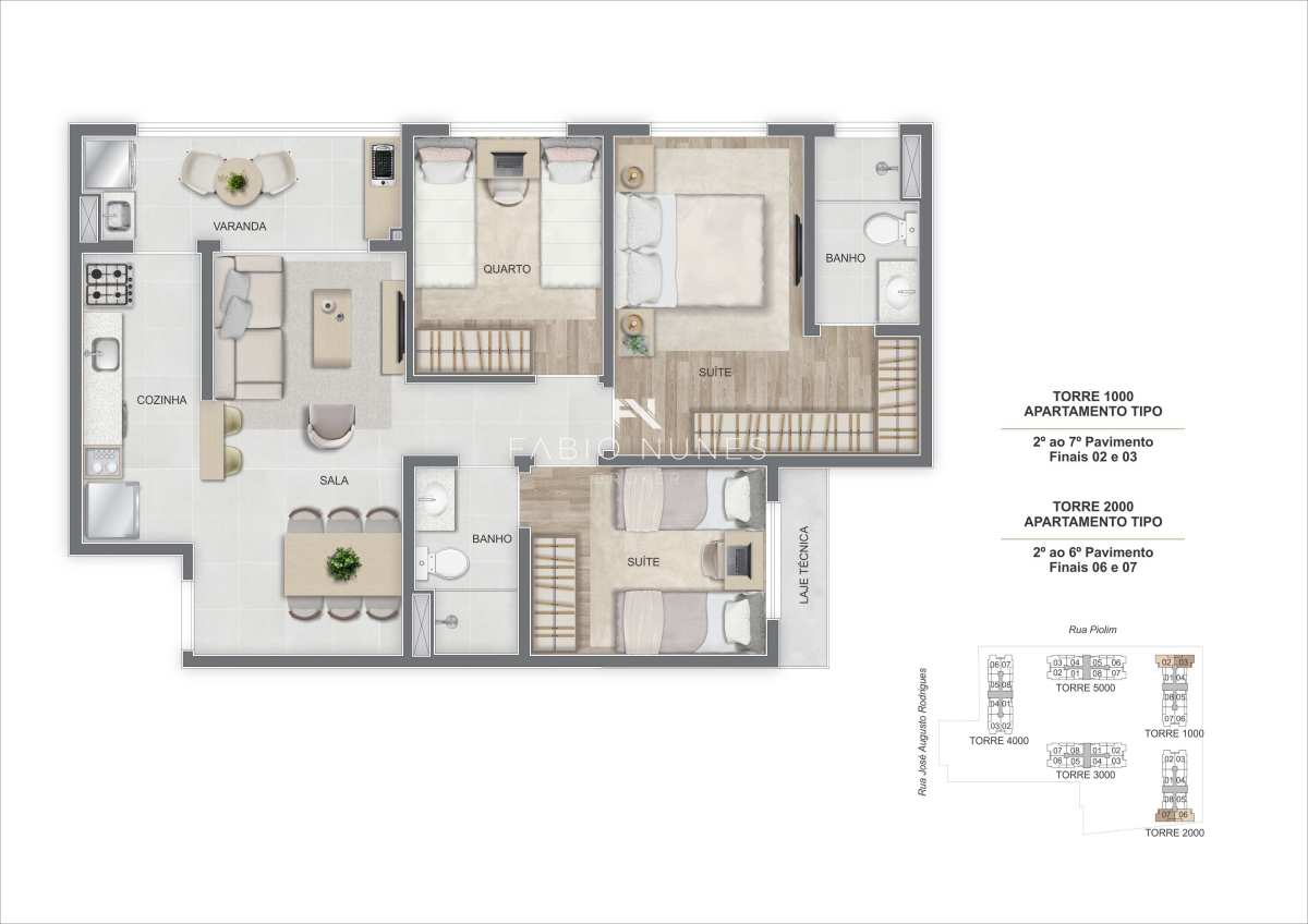 Apartamento à venda com 3 quartos, 70,00m² - Barra Olímpica,Rio de Janeiro