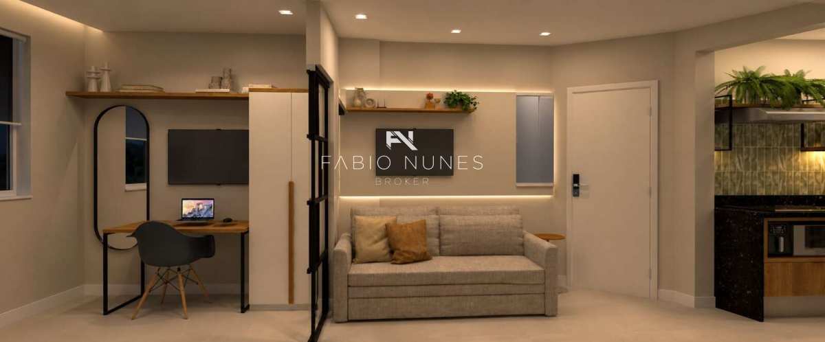  - Apartamento à venda em Rio de Janeiro, Botafogo, com 1 quarto, 35,00m²