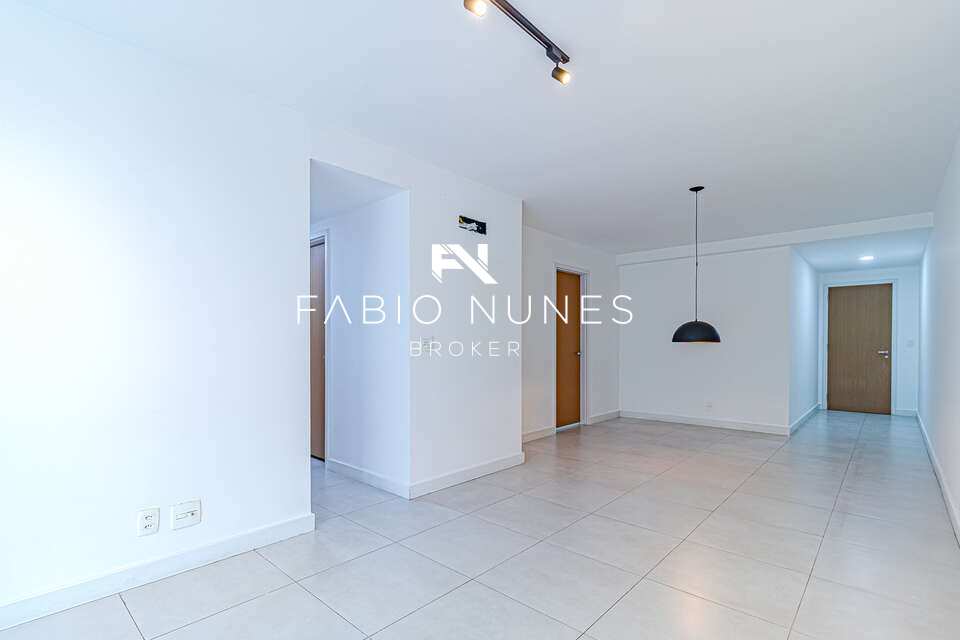 Sala. - Apartamento de luxo à venda, no La Fontaine,  em Rio de Janeiro, Lagoa, com 3 quartos, 108,98m²
