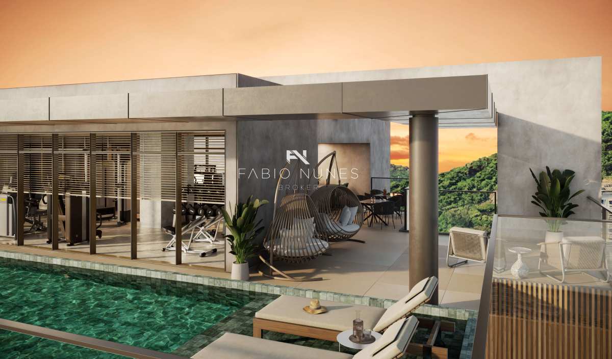  - Apartamento à venda, no Céu Laranjeiras em Rio de Janeiro, Laranjeiras, com 1 quarto, 44,75m²