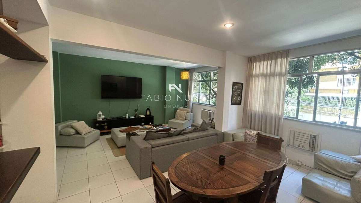 Sala de Jantar. Ampliação. - Apartamento à venda em Rio de Janeiro, Leblon, com 3 quartos, 93,00m²