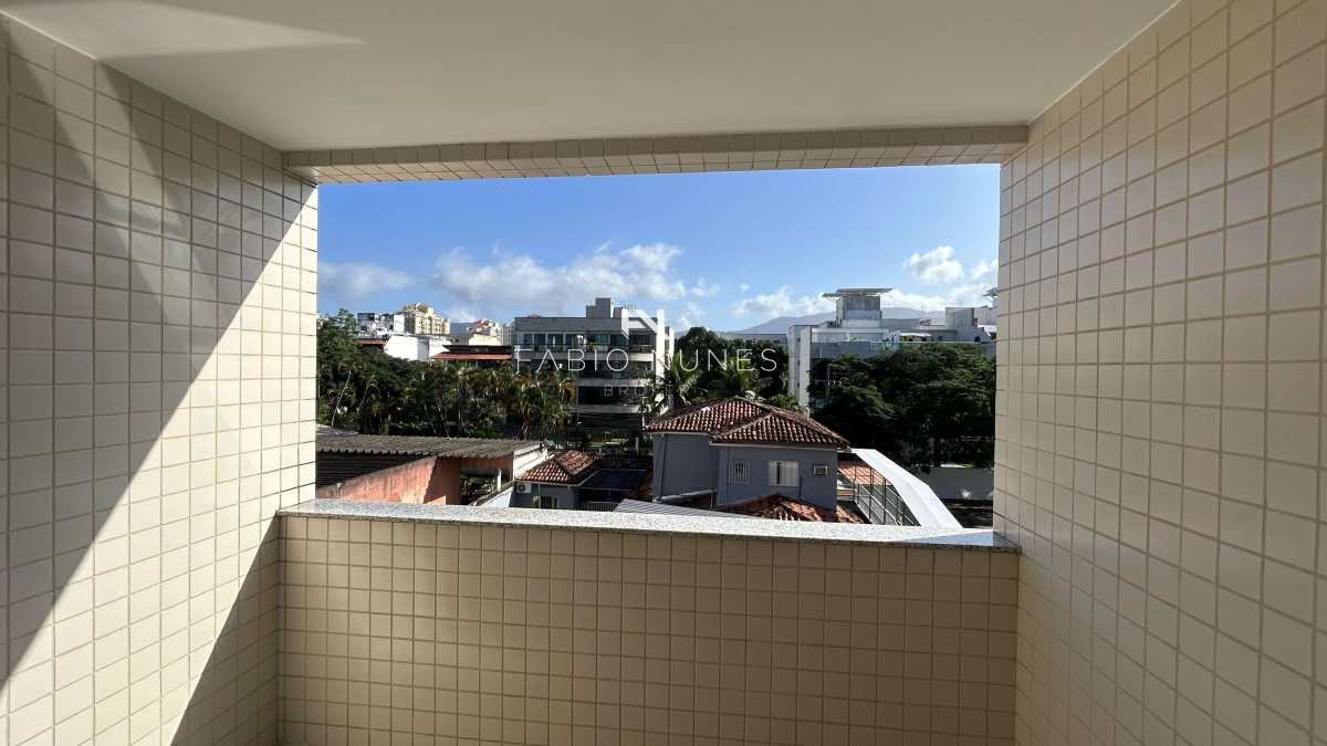 Varanda. - Apartamento à venda em Rio de Janeiro, Recreio dos Bandeirantes, com 3 quartos, 87,00m²