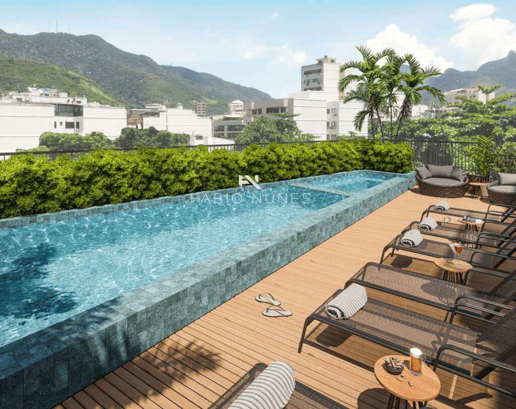  - Apartamento à venda, no Cores da Tijuca em Rio de Janeiro, Tijuca, com 1 quarto, 38,40m²