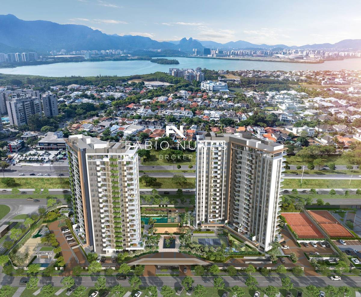 Apartamento de luxo à venda com 2 quartos, 77,79m² - Barra da Tijuca,