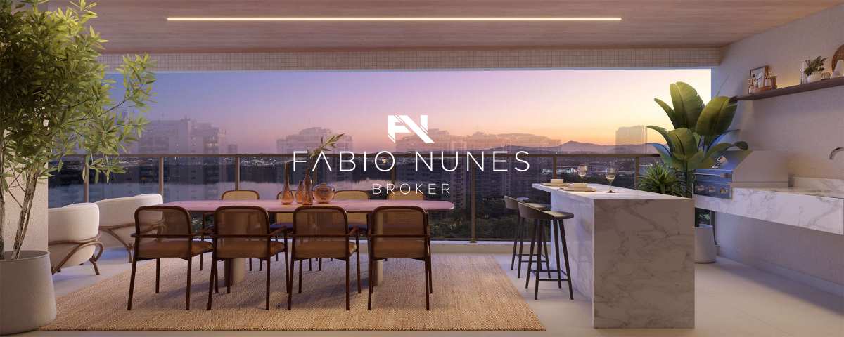 Apartamento de luxo à venda com 3 quartos, 128,00m² - Barra da Tijuca,Rio de Janeiro