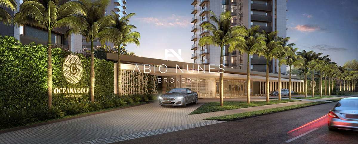 Pórtico de entrada. - Apartamento à venda em Rio de Janeiro, Barra da Tijuca, com 4 quartos, 194,32m²