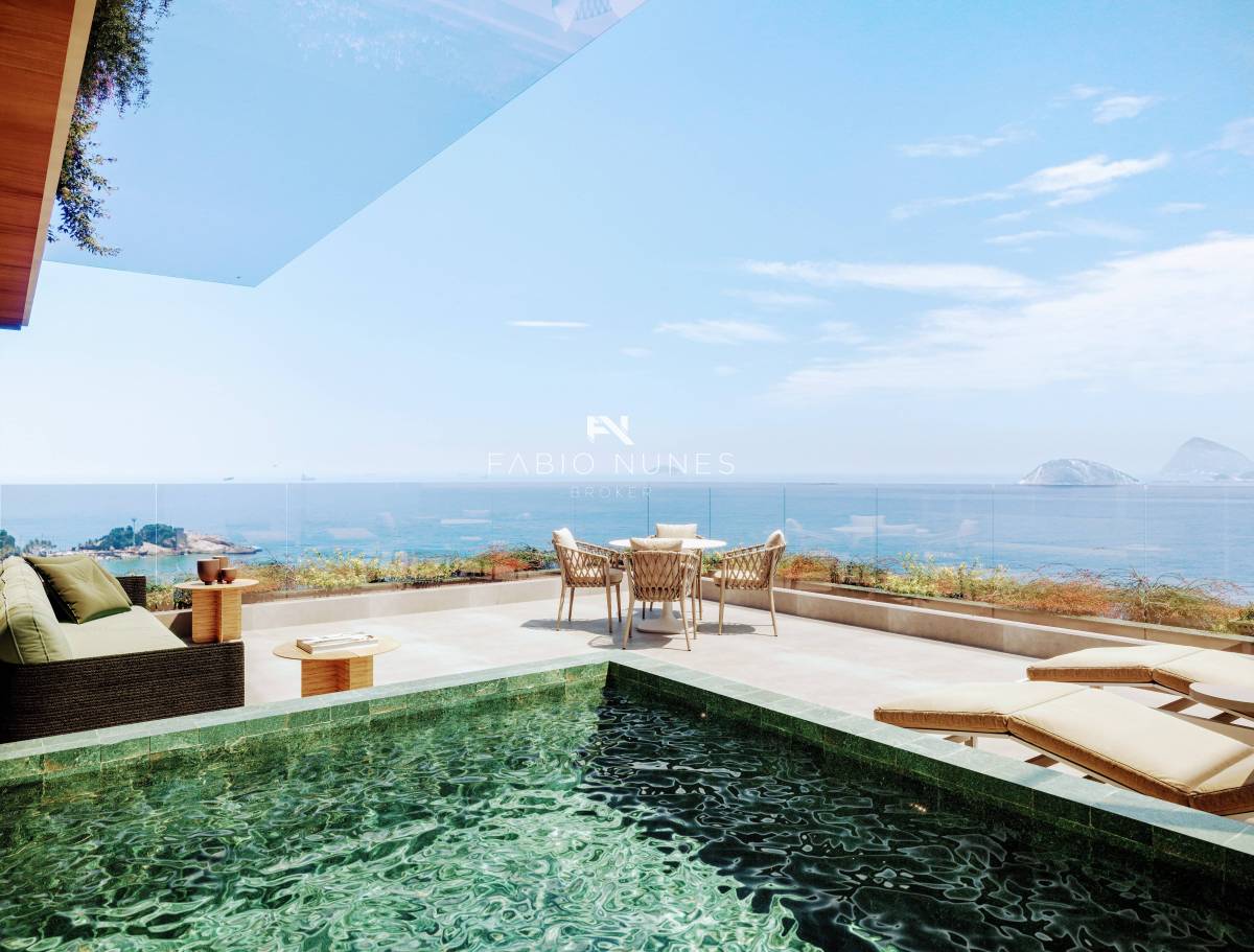 Vista da Cobertura. - Apartamento de luxo à venda, no Ipanema Almar,  em Rio de Janeiro, Ipanema, com 3 quartos, 153,55m²