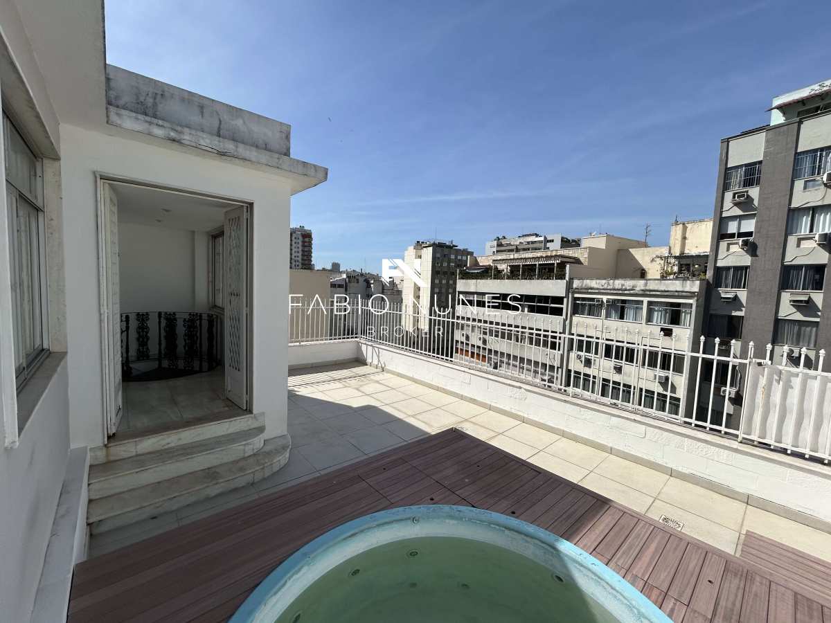 Cobertura à venda com 5 quartos - Copacabana,Rio de Janeiro