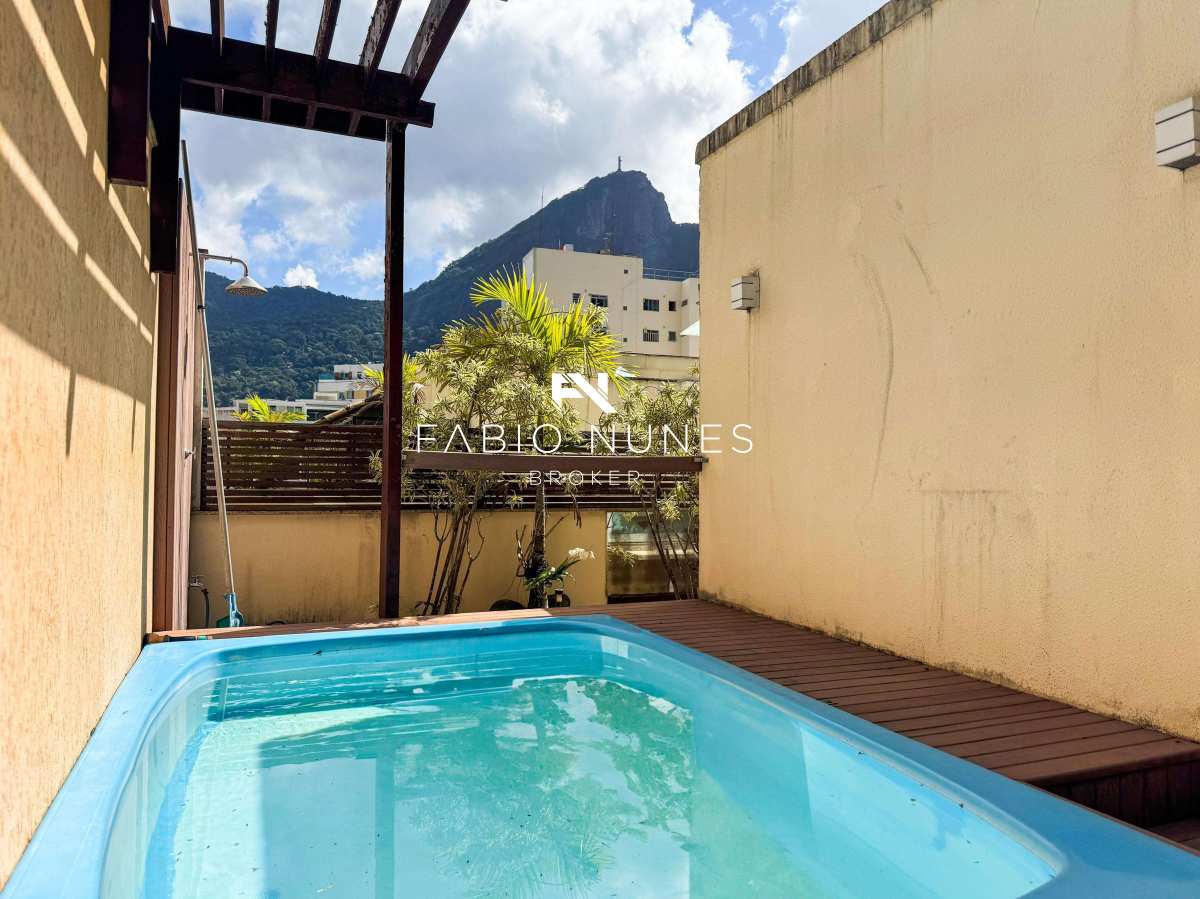 Cobertura à venda com 3 quartos, 180,00m² - Lagoa,Rio de Janeiro