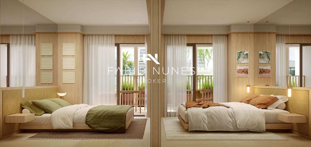 Double Suite à venda com 2 quartos, 48,52m² - Leblon,Rio de Janeiro