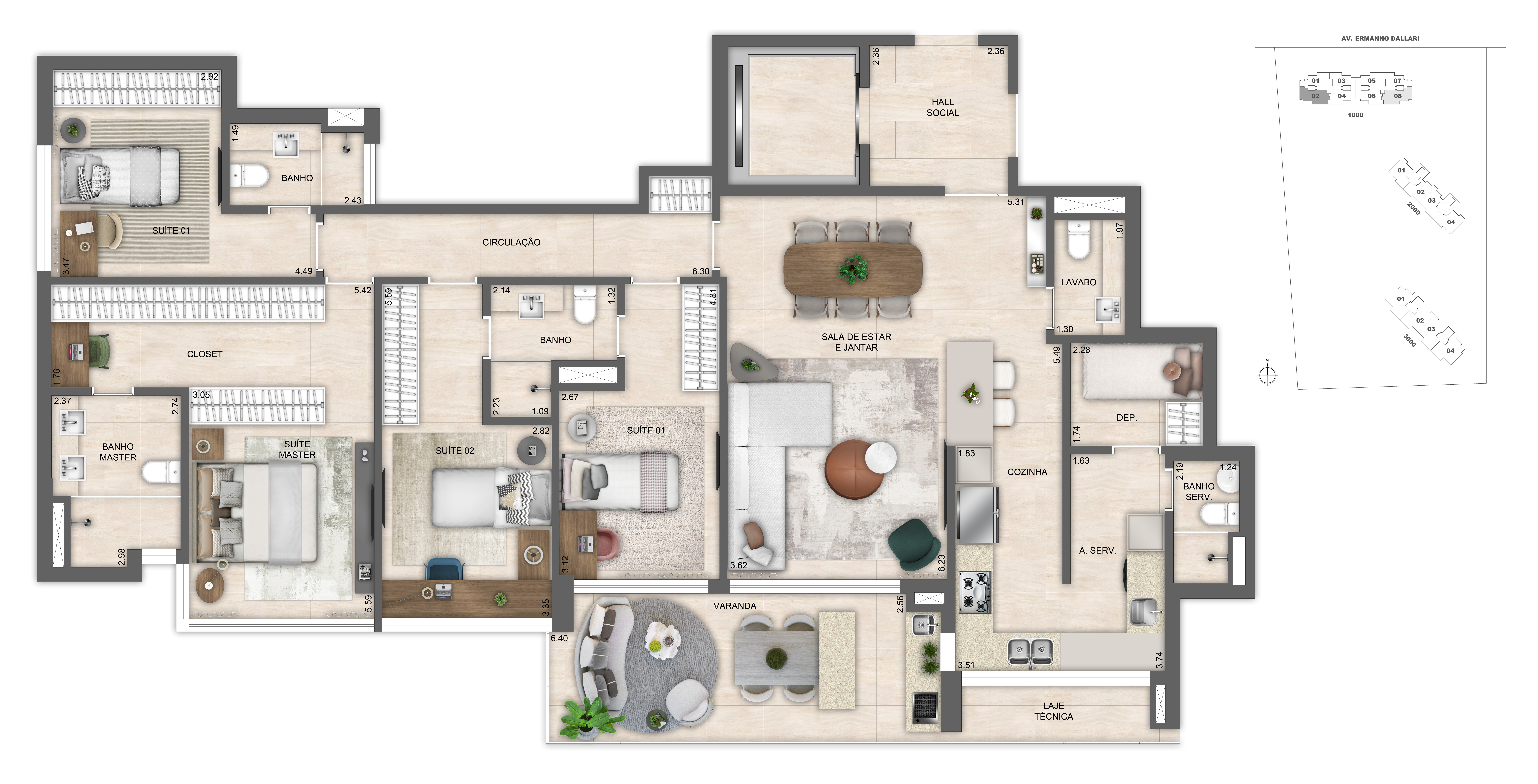 Planta -  - Fabio Nunes Broker