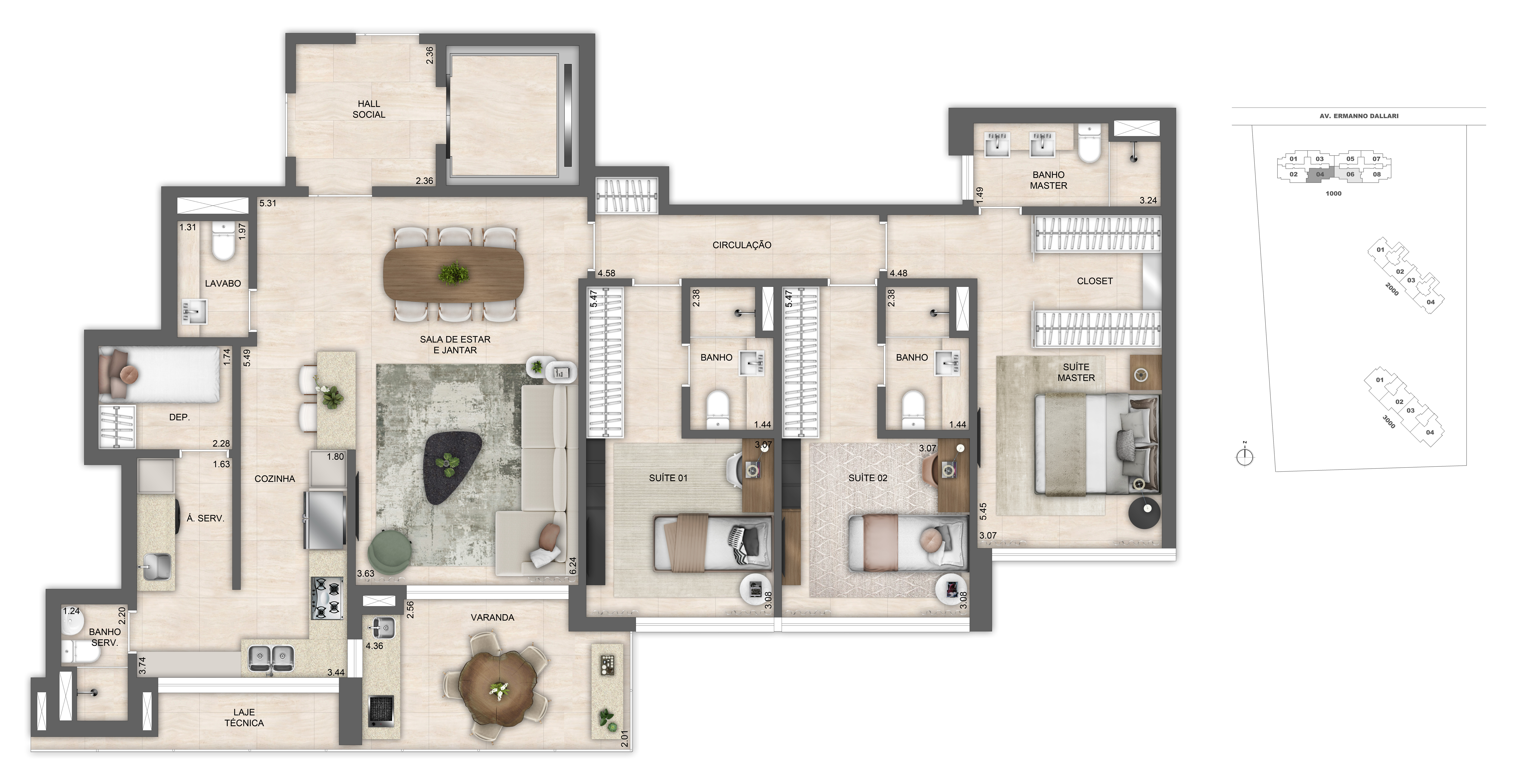 Planta -  - Fabio Nunes Broker