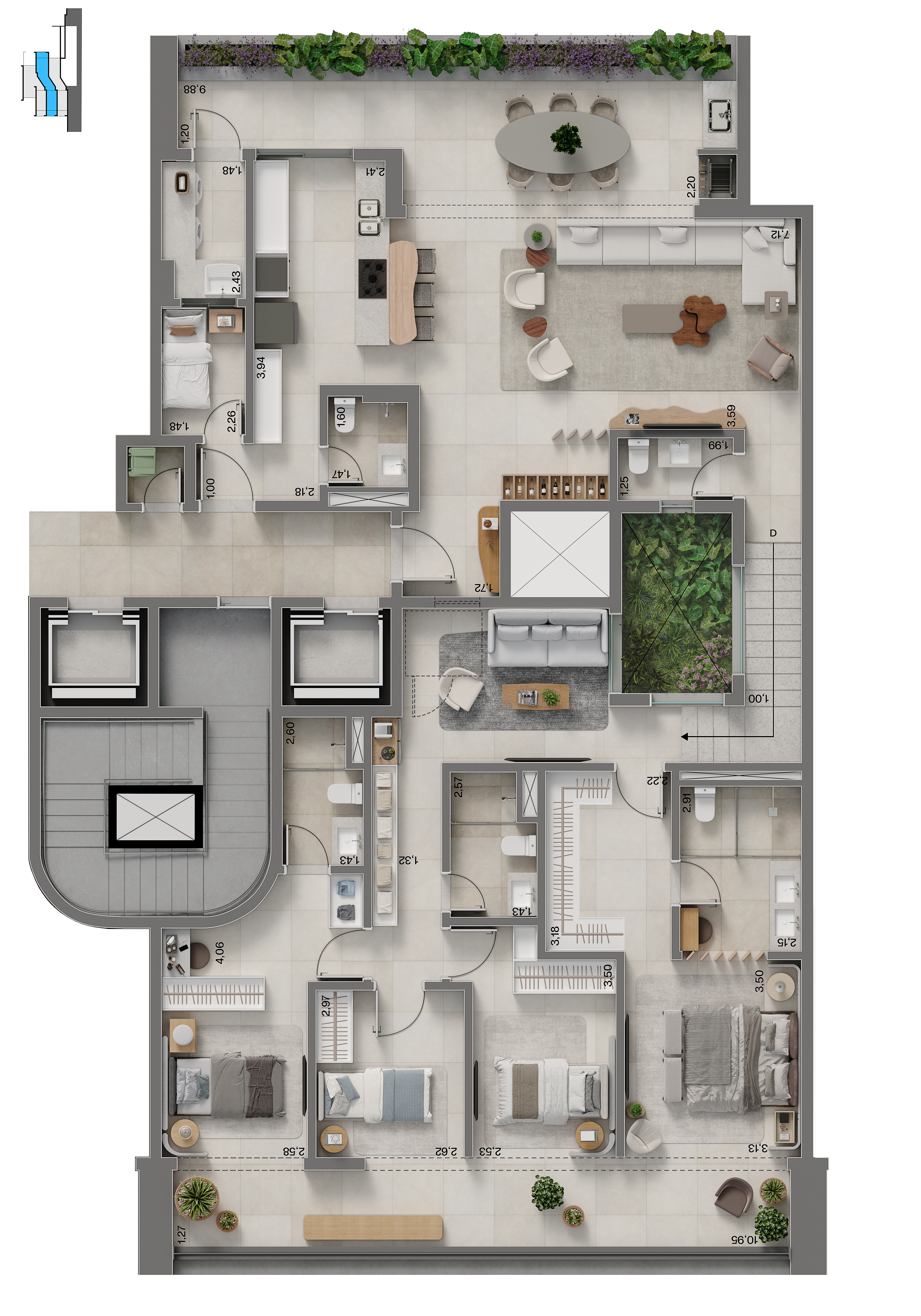 Planta -  - Fabio Nunes Broker