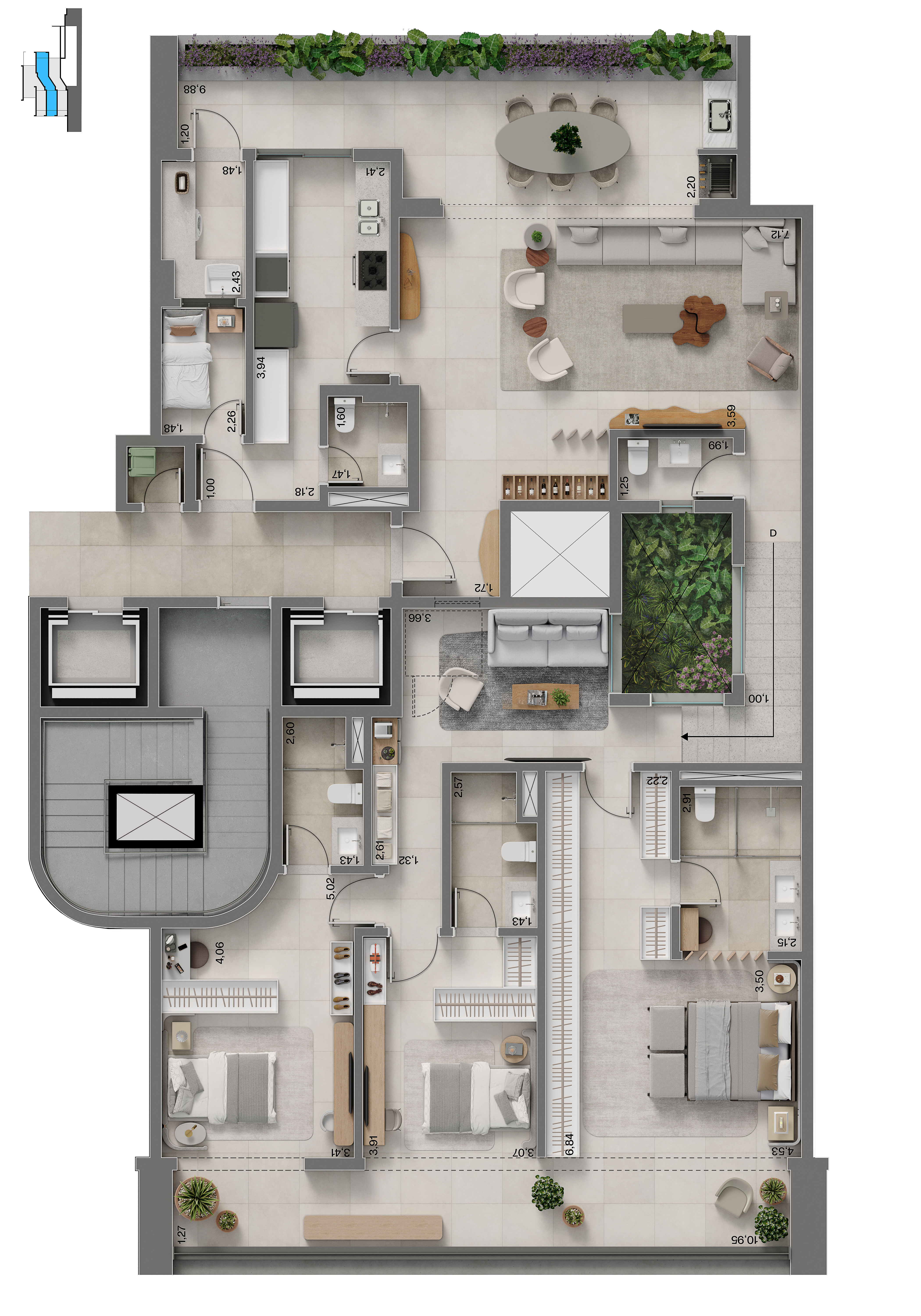 Planta -  - Fabio Nunes Broker