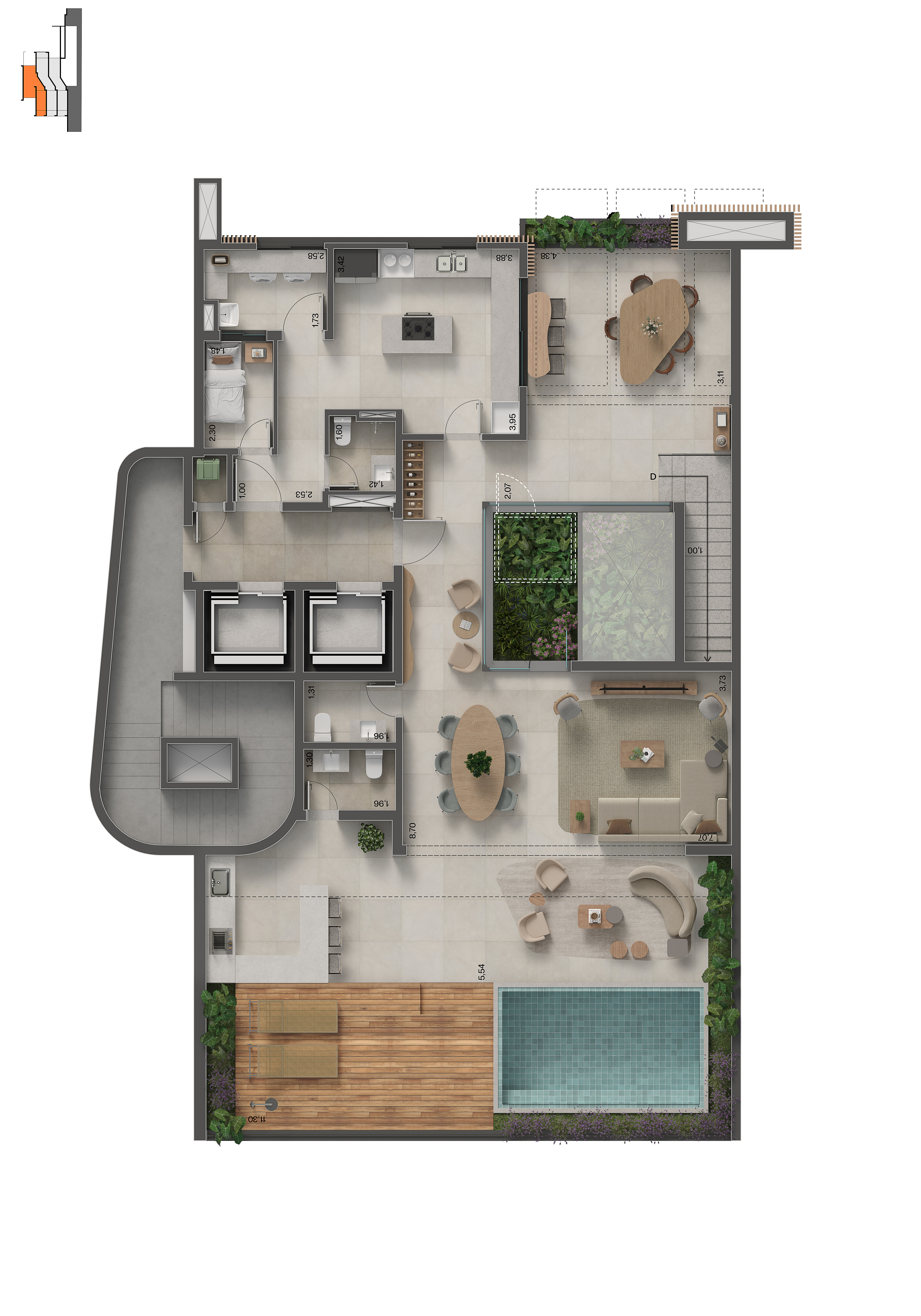 Planta -  - Fabio Nunes Broker