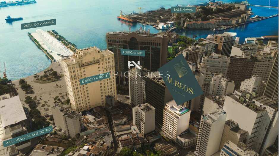  - Studio à venda, no Aureos Rio Residencial em Rio de Janeiro, Centro, com 1 quarto, 27,00m²