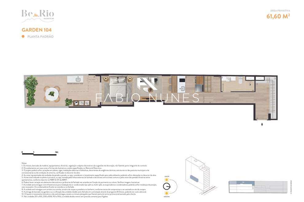 Studio à venda com 1 quarto, 61,60m² - Ipanema,Rio de Janeiro