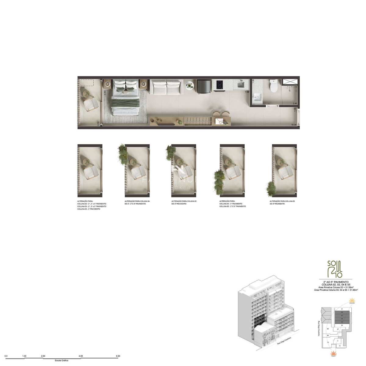 Studio à venda com 1 quarto, 29,78m² - Laranjeiras,Rio de Janeiro