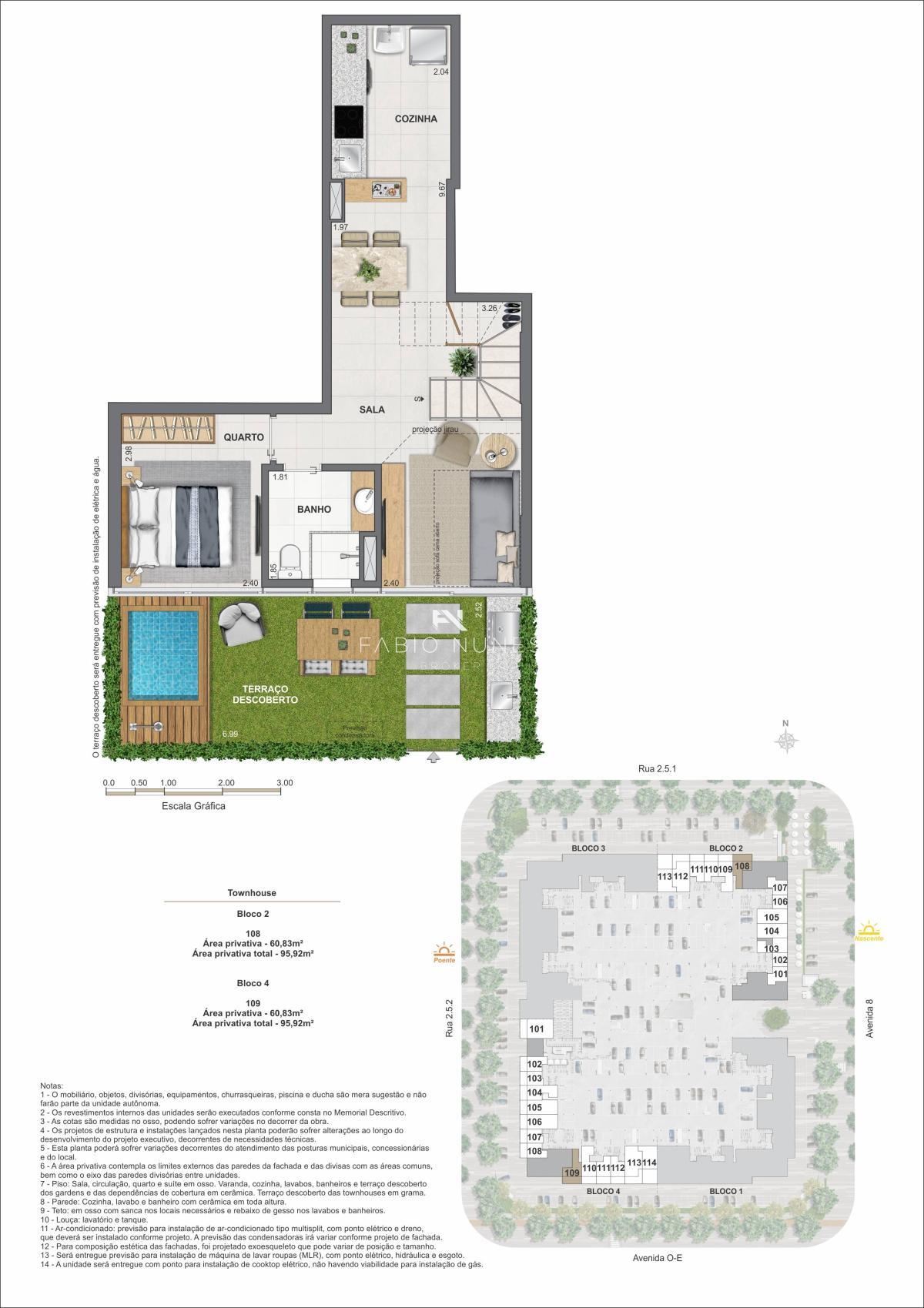 Town House à venda com 1 quarto, 96,00m² - Barra Olímpica,Rio de Janeiro